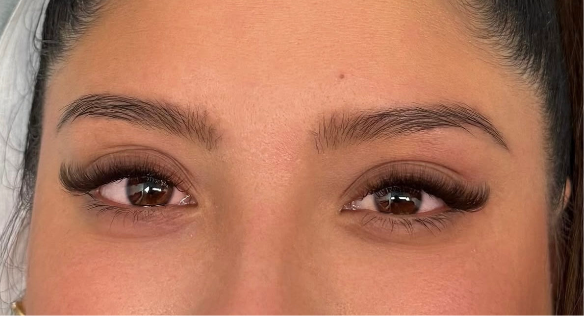 BROWN Easy fanning lashes