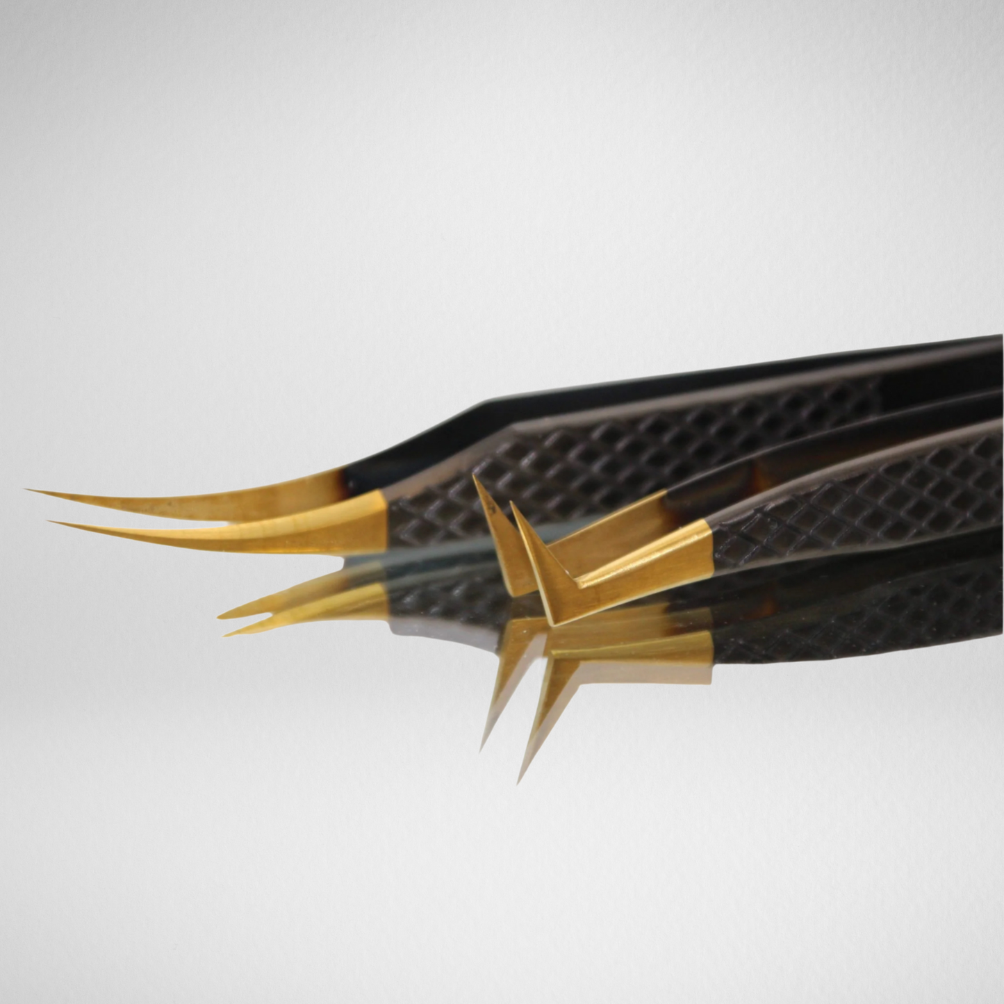 Tweezer set Black/Gold