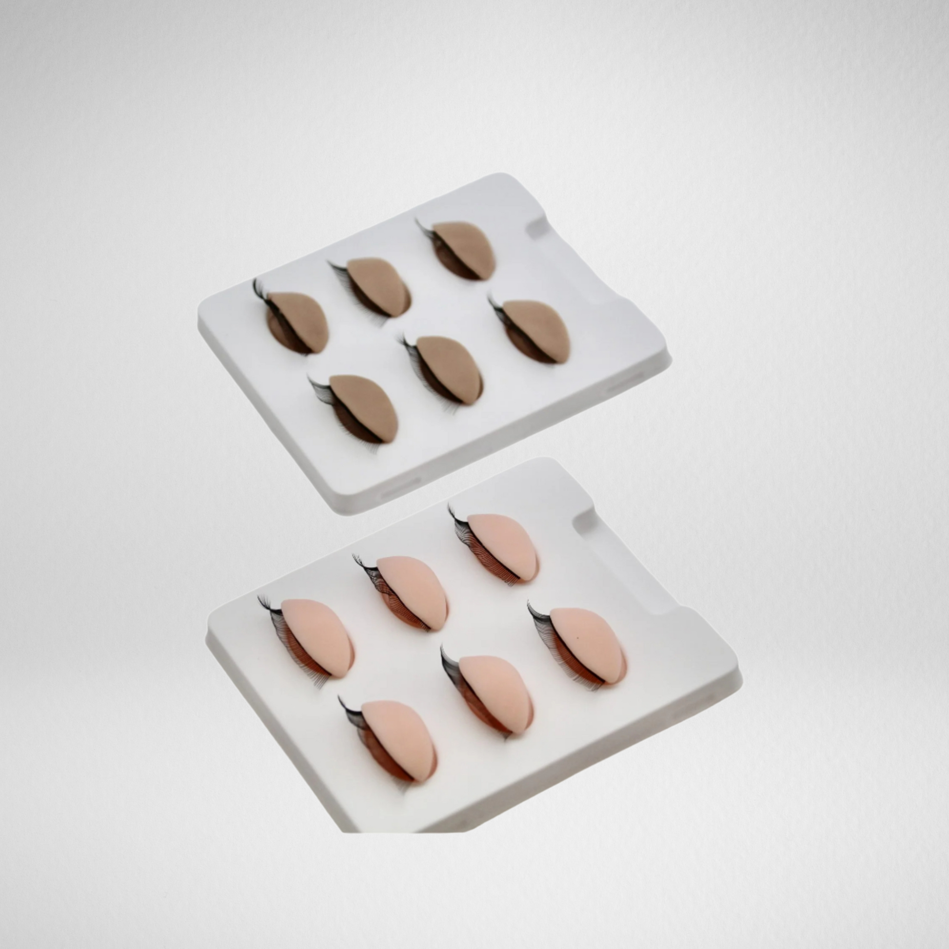 Oefenpop, oogleden, lashes