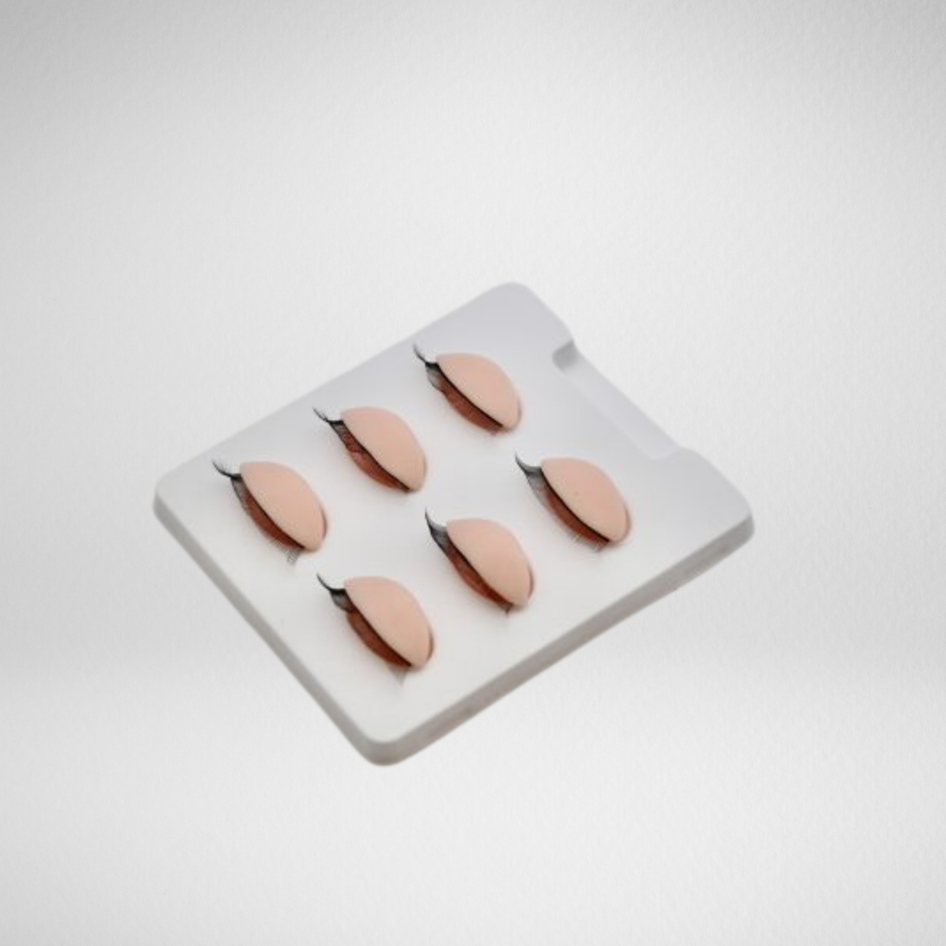 Oefenpop, oogleden, lashes