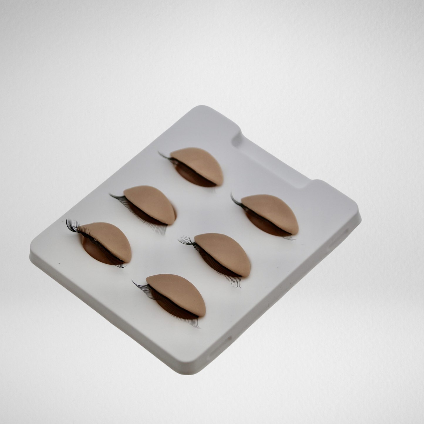 Oefenpop, oogleden, lashes