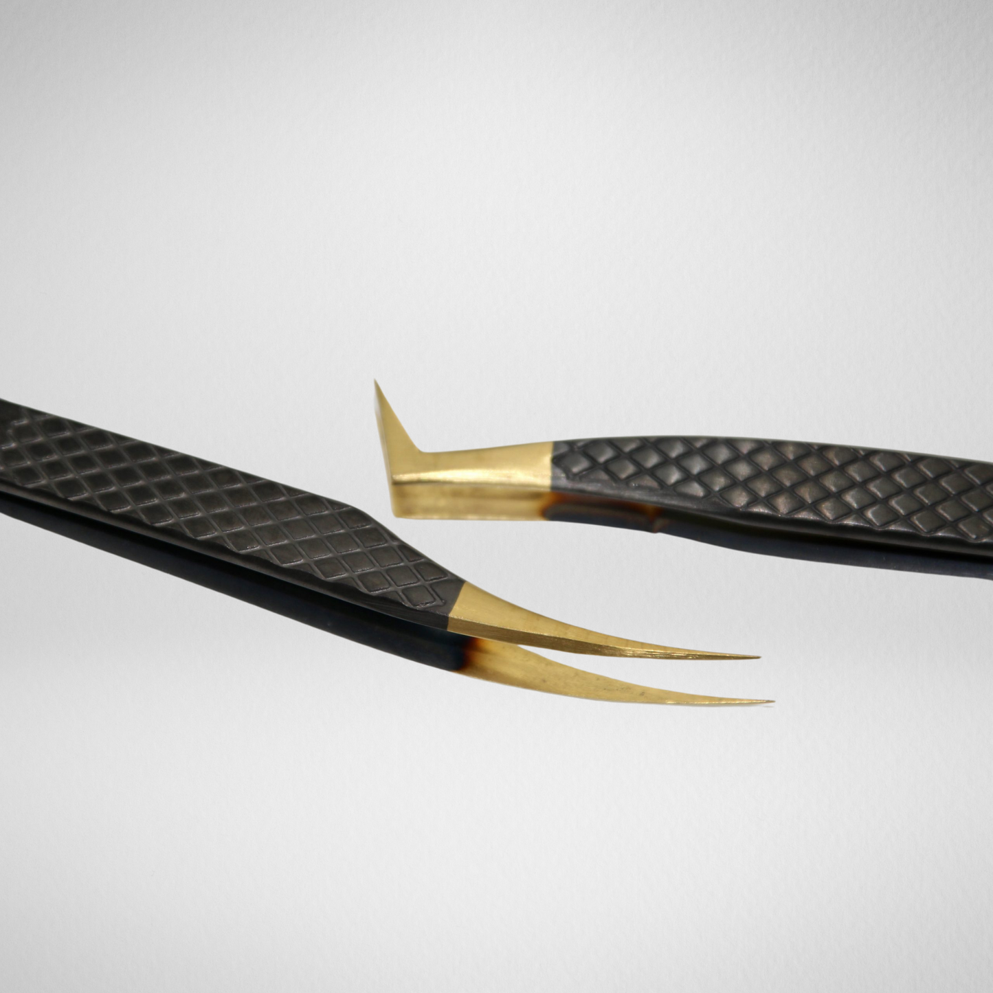Tweezer set Black/Gold